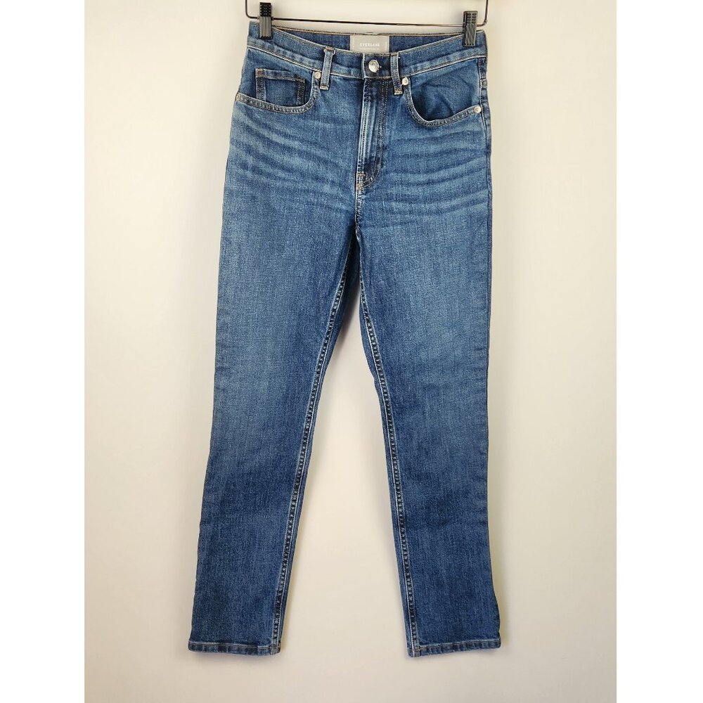 Everlane The High Rise Straight Jean sz 26 EUC